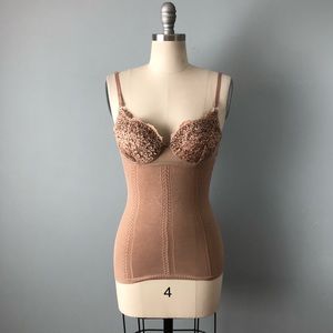 Milk chocolate Marciano Bustier Push-Up Camisole